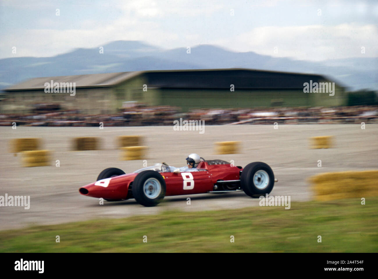 1964 Ferrari 158, Lorenzo Bandini, Österreichischen Grand Prix Sieger. Stockfoto