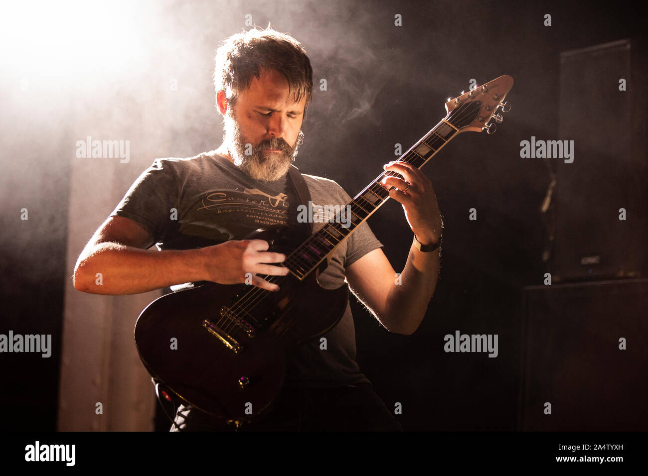 Barcelona, Spanien. 2019.10.10. Pelikan band Konzert im AMFest. Fotograf: Aitor Rodero. Stockfoto