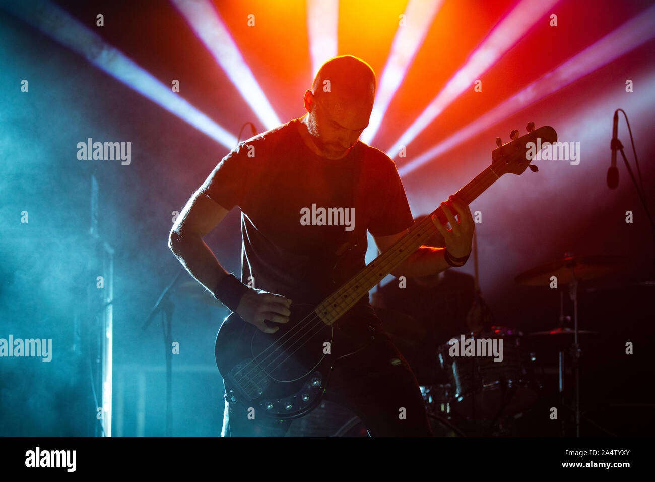 Barcelona, Spanien. 2019.10.10. Pelikan band Konzert im AMFest. Fotograf: Aitor Rodero. Stockfoto