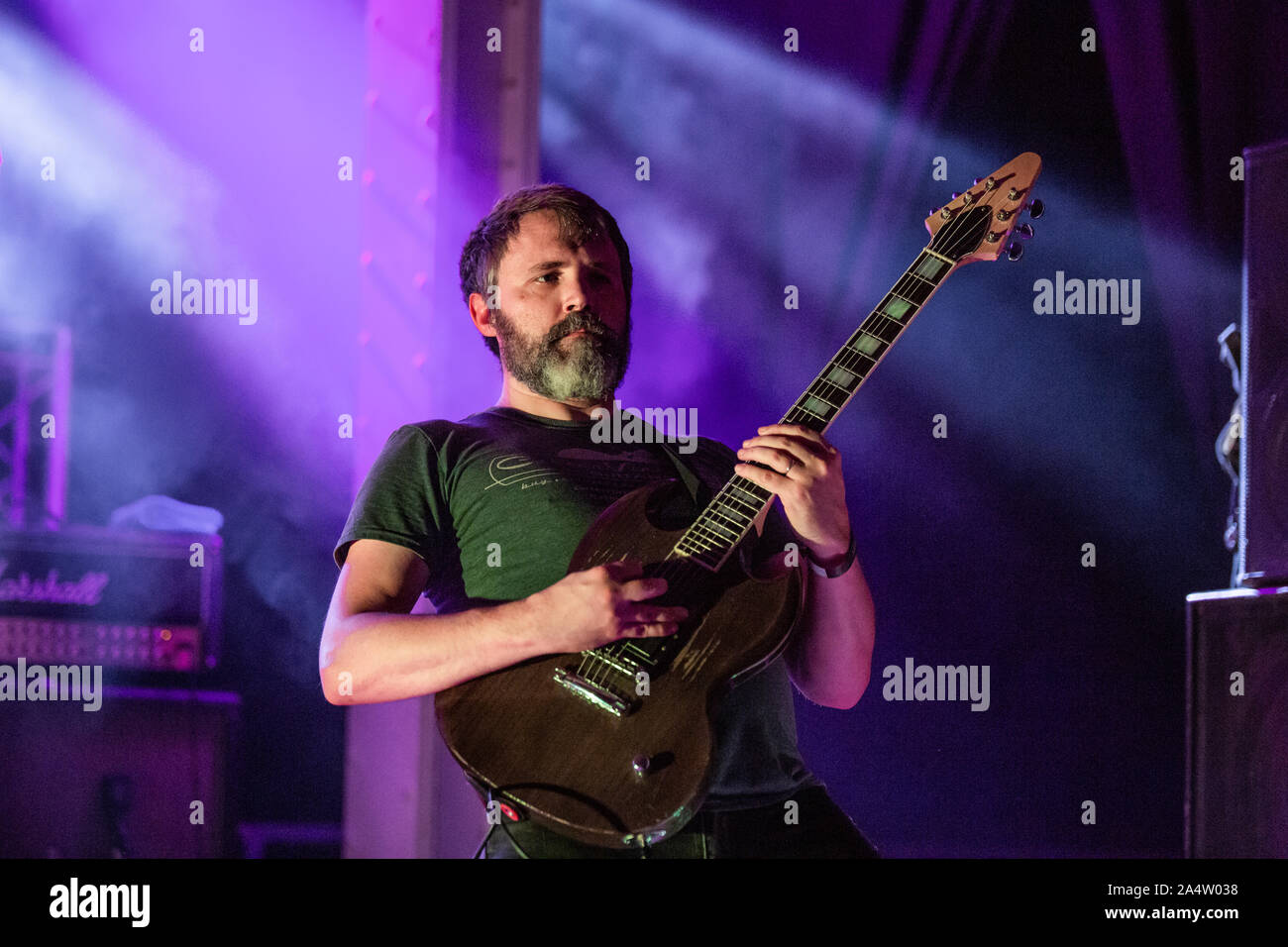 Barcelona, Spanien. 2019.10.10. Pelikan band Konzert im AMFest. Fotograf: Aitor Rodero. Stockfoto