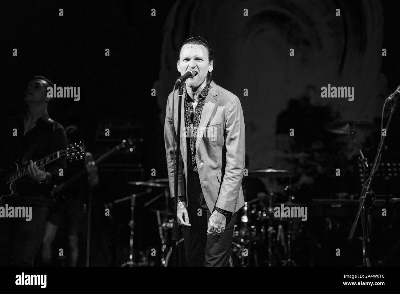 Barcelona, Spanien. 2019.10.10. Töchter band Konzert im AMFest. Fotograf: Aitor Rodero. Stockfoto