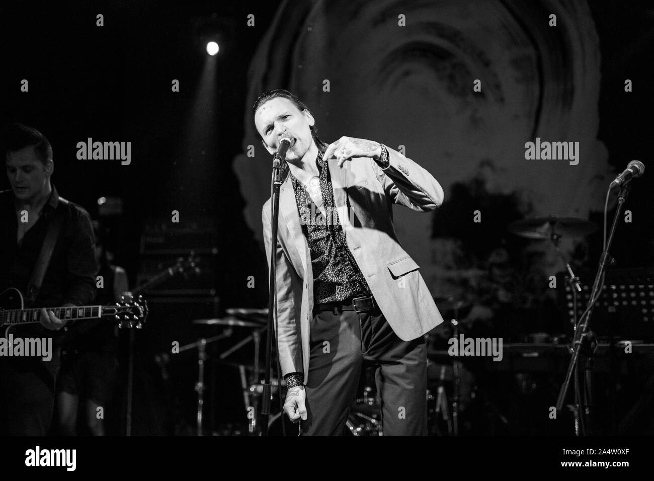 Barcelona, Spanien. 2019.10.10. Töchter band Konzert im AMFest. Fotograf: Aitor Rodero. Stockfoto