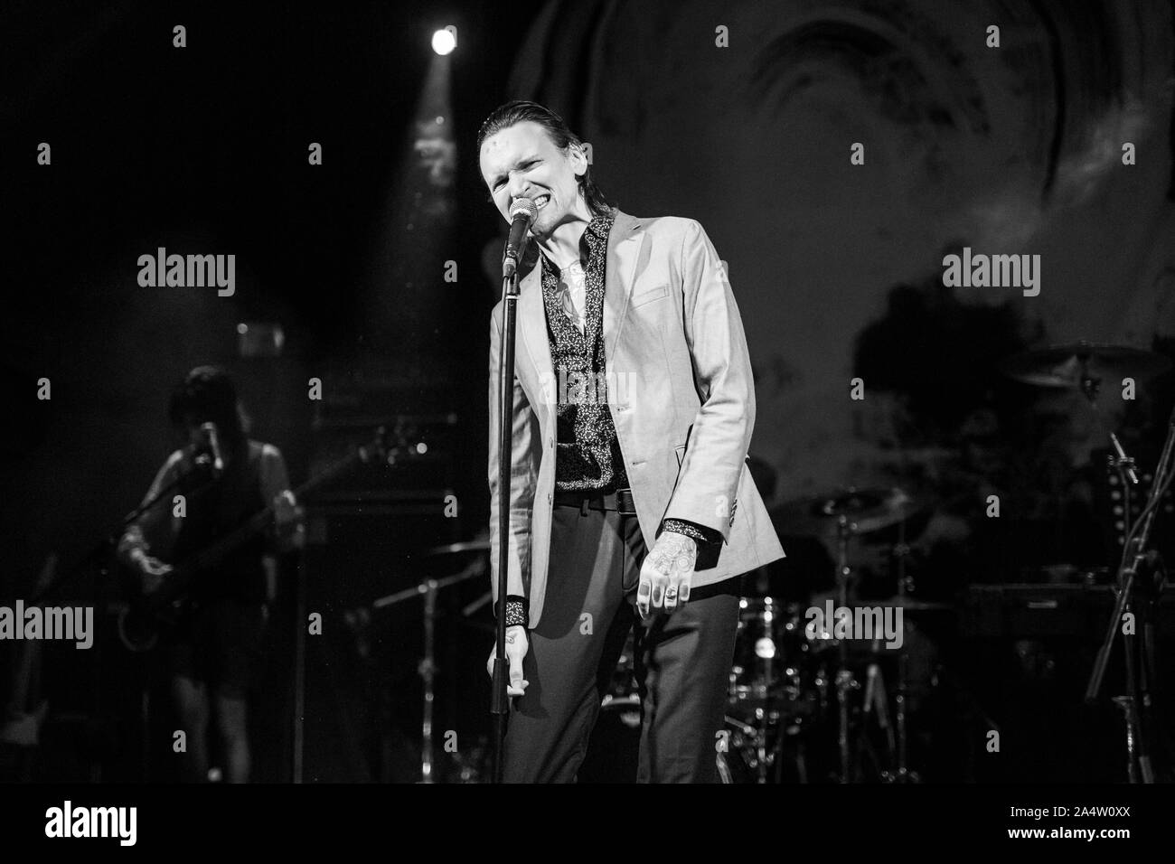 Barcelona, Spanien. 2019.10.10. Töchter band Konzert im AMFest. Fotograf: Aitor Rodero. Stockfoto