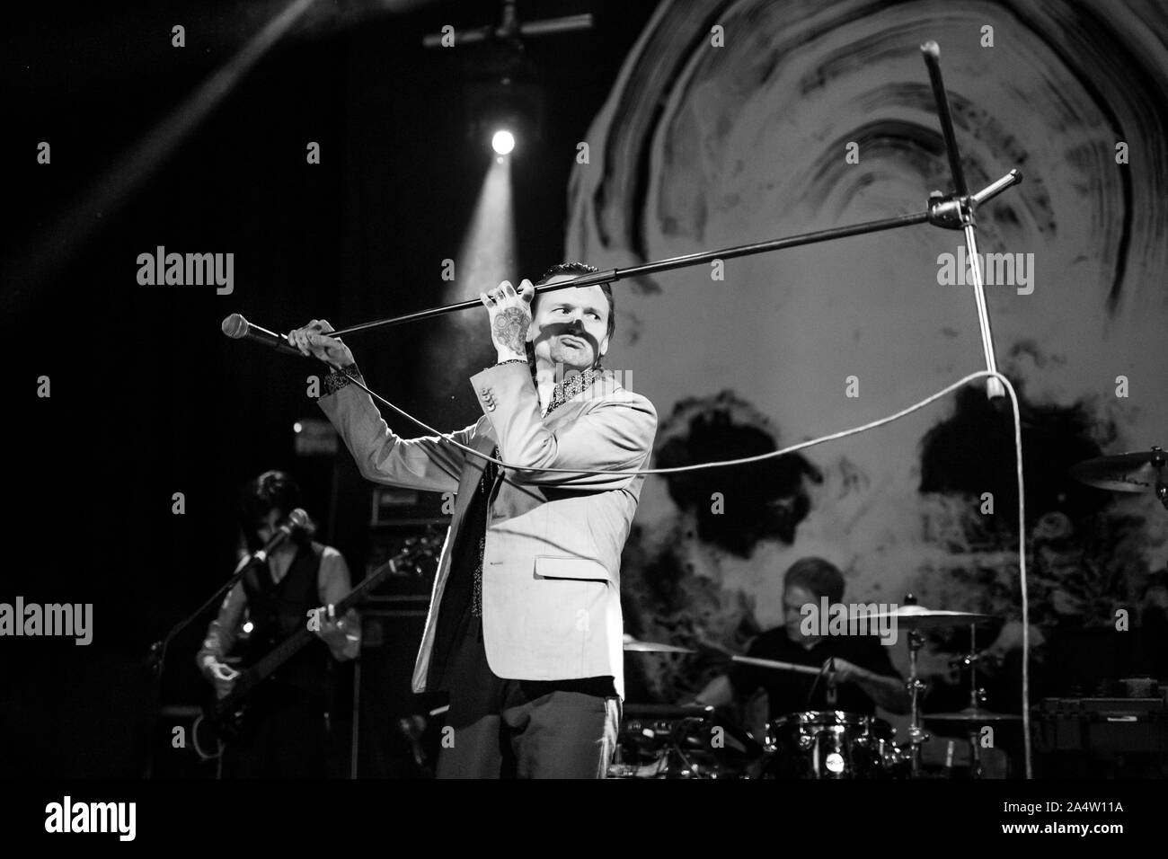 Barcelona, Spanien. 2019.10.10. Töchter band Konzert im AMFest. Fotograf: Aitor Rodero. Stockfoto