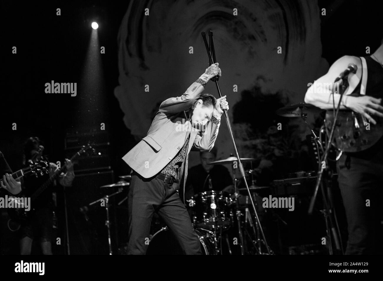 Barcelona, Spanien. 2019.10.10. Töchter band Konzert im AMFest. Fotograf: Aitor Rodero. Stockfoto