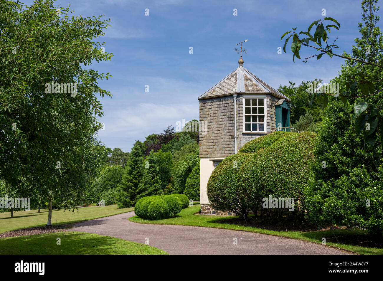 RHS Garden Rosemoor im Sommer in der Nähe von Great Torrington, Devon, England. Stockfoto