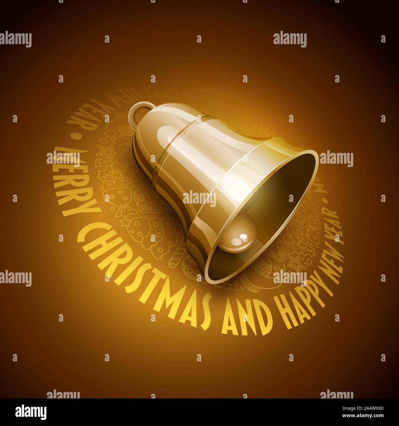 Frohe Weihnachten und guten Rutsch ins Neue Jahr Gruß card Design