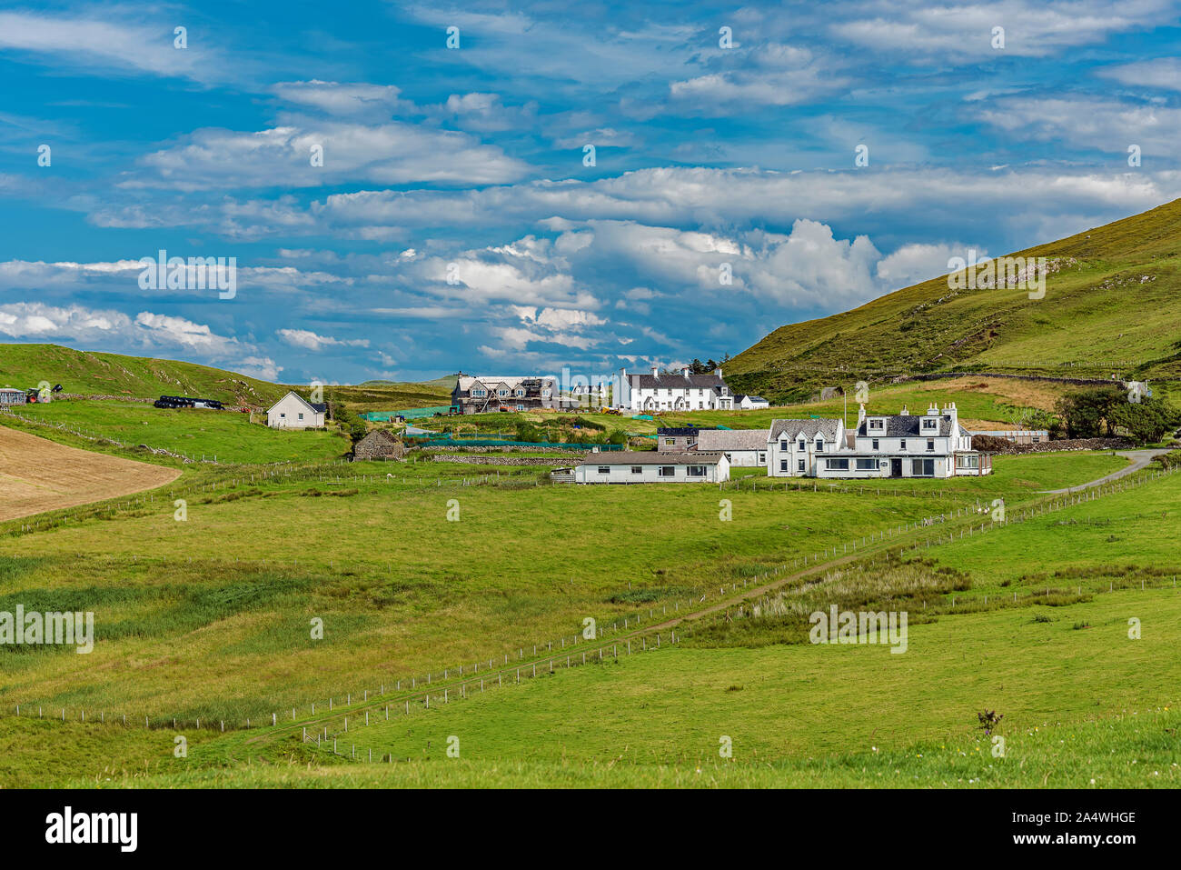 Duntulm Dorf, Isle of Skye Stockfoto