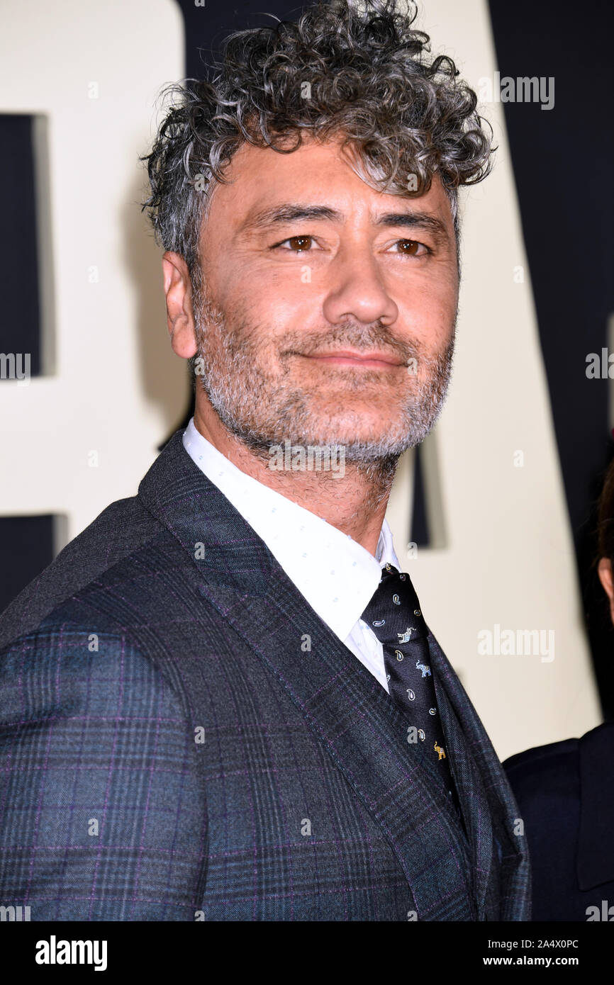 Los Angeles, USA. 15 Okt, 2019. LOS ANGELES, USA. Oktober 15, 2019: Taika Waititi bei der Premiere von "JoJo Kaninchen' im Hollywood American Legion. Credit: Paul Smith/Alamy leben Nachrichten Stockfoto