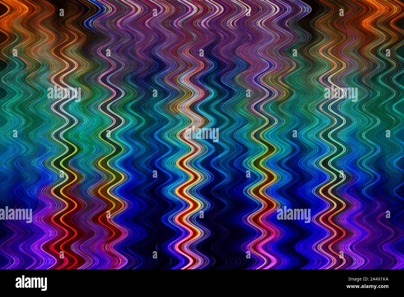 Eine abstrakte Wellenlinie Hintergrundbild. Stockfoto