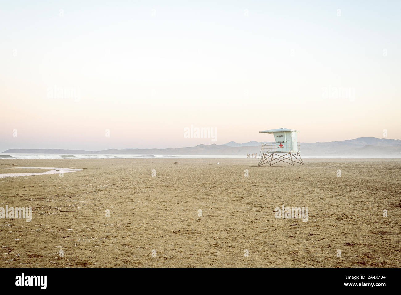 Morro Strand State Beach. Morro Bay, Kalifornien, USA. Stockfoto