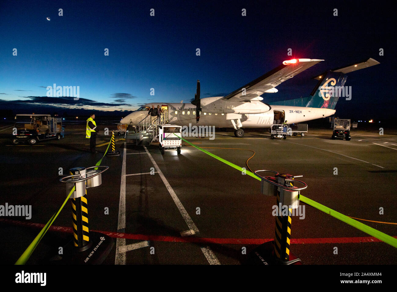 Flughafen Nelson, Neuseeland Stockfoto