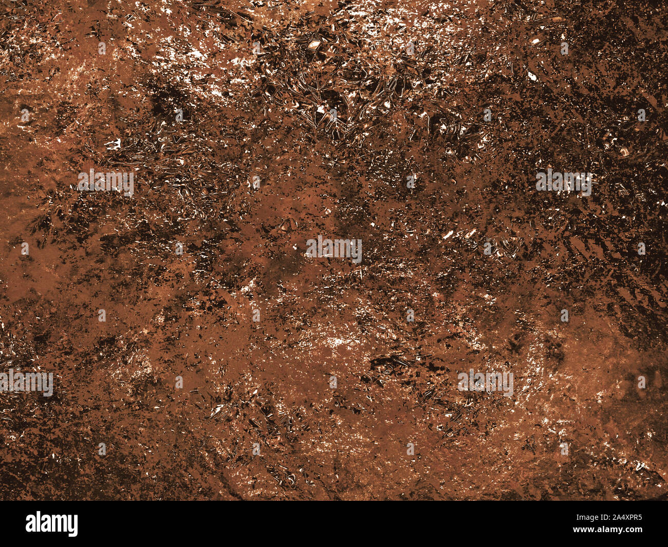 Bronze teal Metallic strukturiertes Papier. Abstrakte Stil goldenes Papier. Rustikale distressed Textur. Vintage rusty Papier. Schimmernde gold strukturierten Hintergrund. Stockfoto