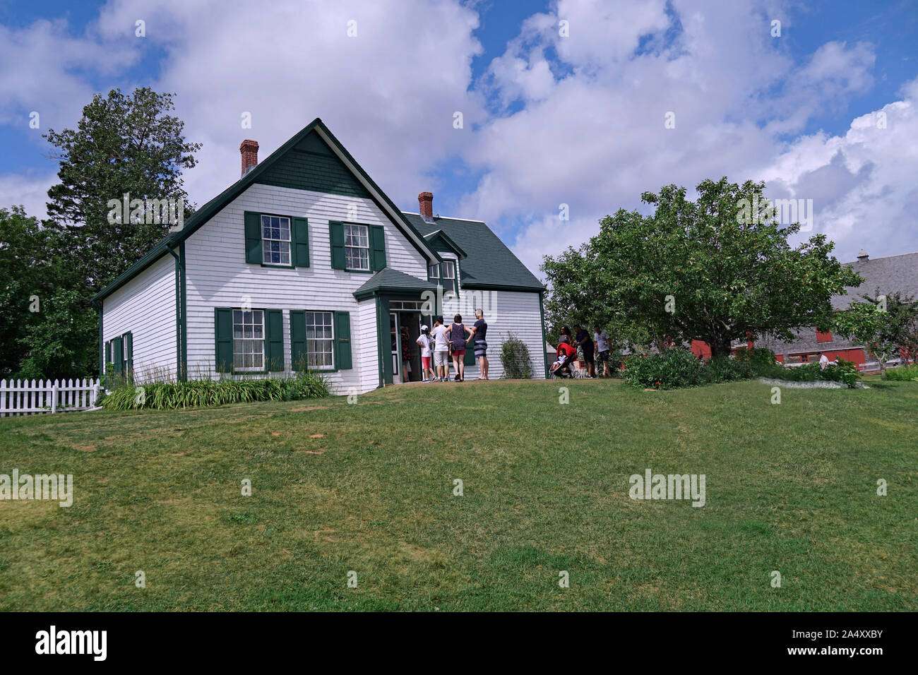PRINCE EDWARD ISLAND, KANADA - AUGUST 2019: Das Haus, in dem die geliebte Charakter Anne von Green Gables sich befand, ist haltbar und offen zu besuchen Stockfoto