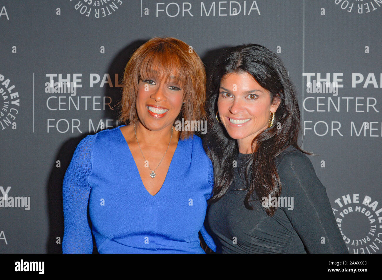 NEW YORK, NY - 16. Oktober: Gayle König und Maureen Reidy besuchen Die Paley Center für Medien präsentiert: Erfolg in der Wirtschaft und im Leben: Hearst Frank A. Stockfoto