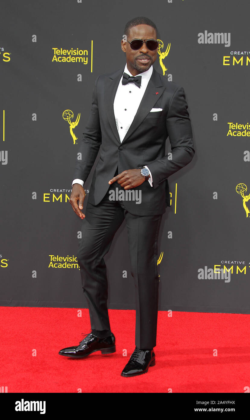 Creative Arts Emmy 2019 - Tag 2 Ankunft auf der Microsoft Theater in Los Angeles, Kalifornien statt. Mit: Sterling K. Braun Wo: Los Angeles, Kalifornien, Vereinigte Staaten, wenn: 16 Sep 2019 Credit: Adriana Barraza/WENN.com M. Stockfoto