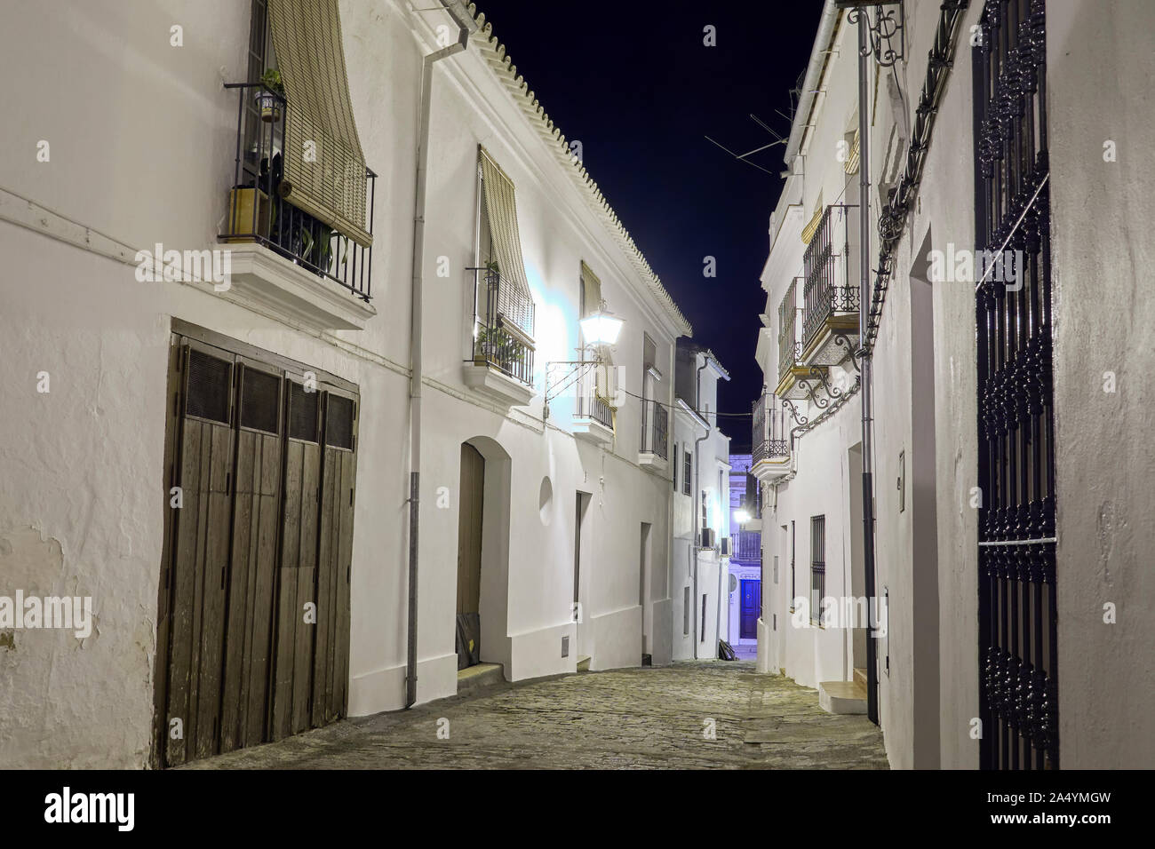 Cazalla de la Sierra, Sevilla. Andalusien, Spanien Stockfoto