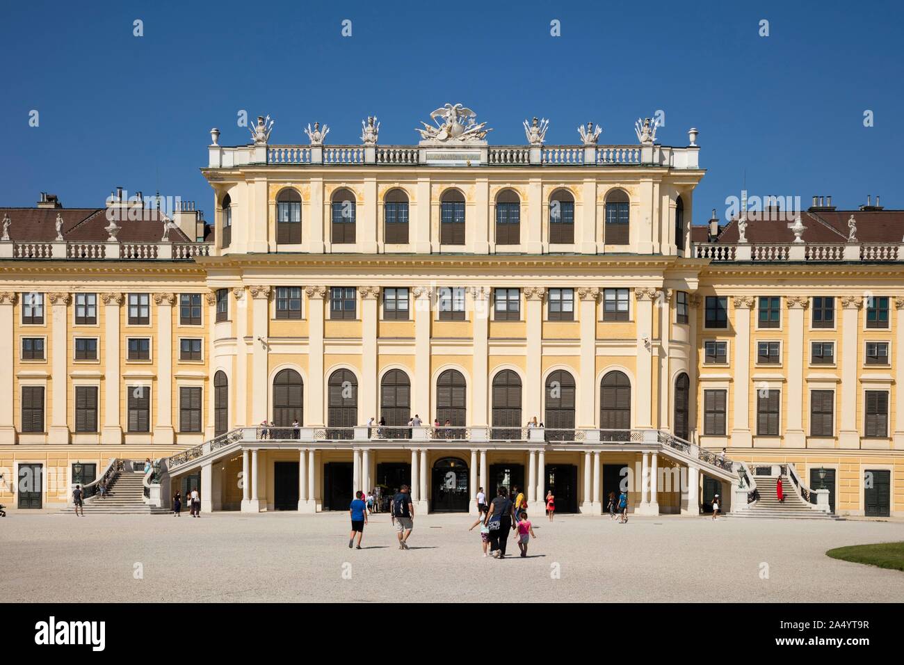 Schloss Schönbrunn, Wien, Österreich Stockfoto