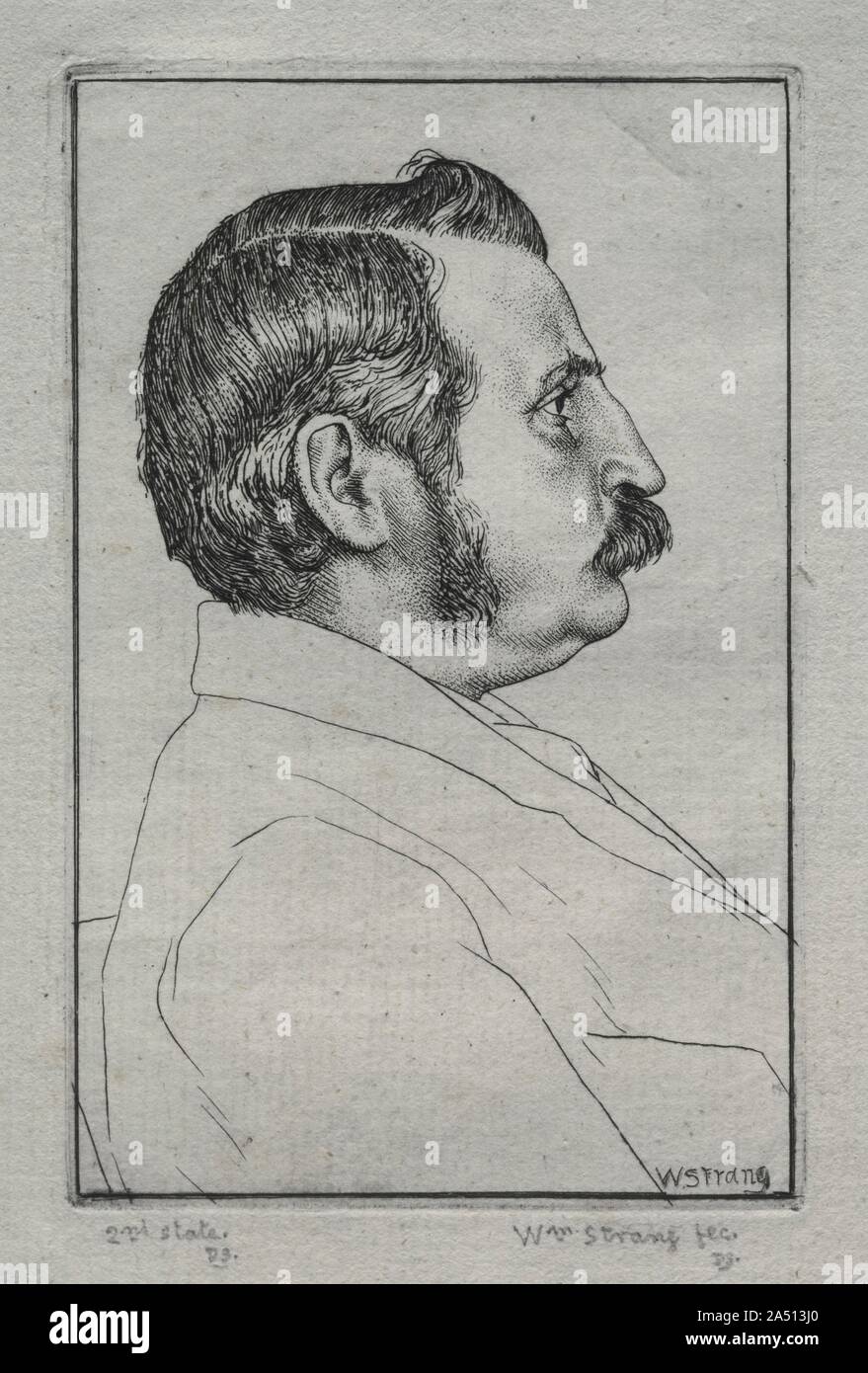 Henry Austin Dobson, Nr. 2, 1894. Stockfoto