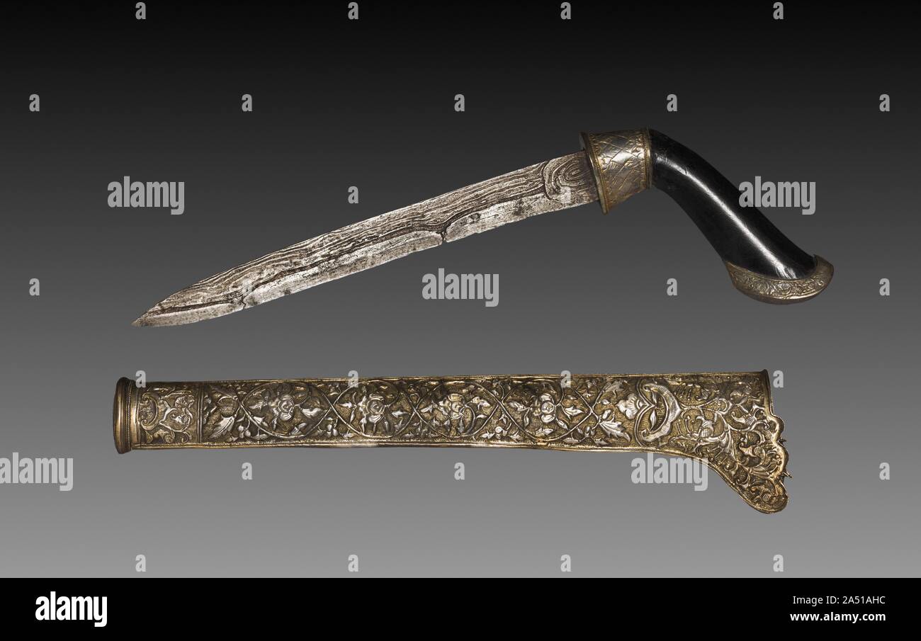 Messer, 1500s - 1800s. Stockfoto