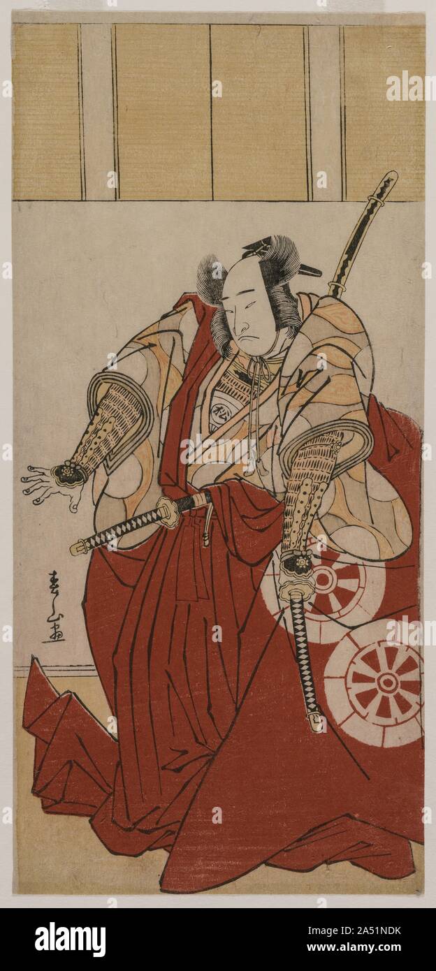 Onoe Sadamitsu Matsusuke wie Usui, 1781. Stockfoto