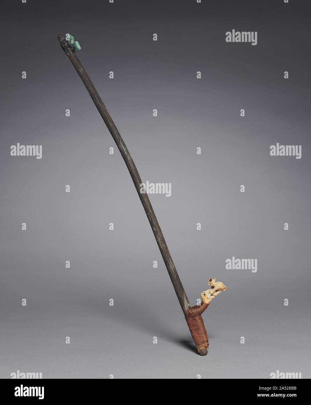 Spear-Thrower, 600-1000. Stockfoto