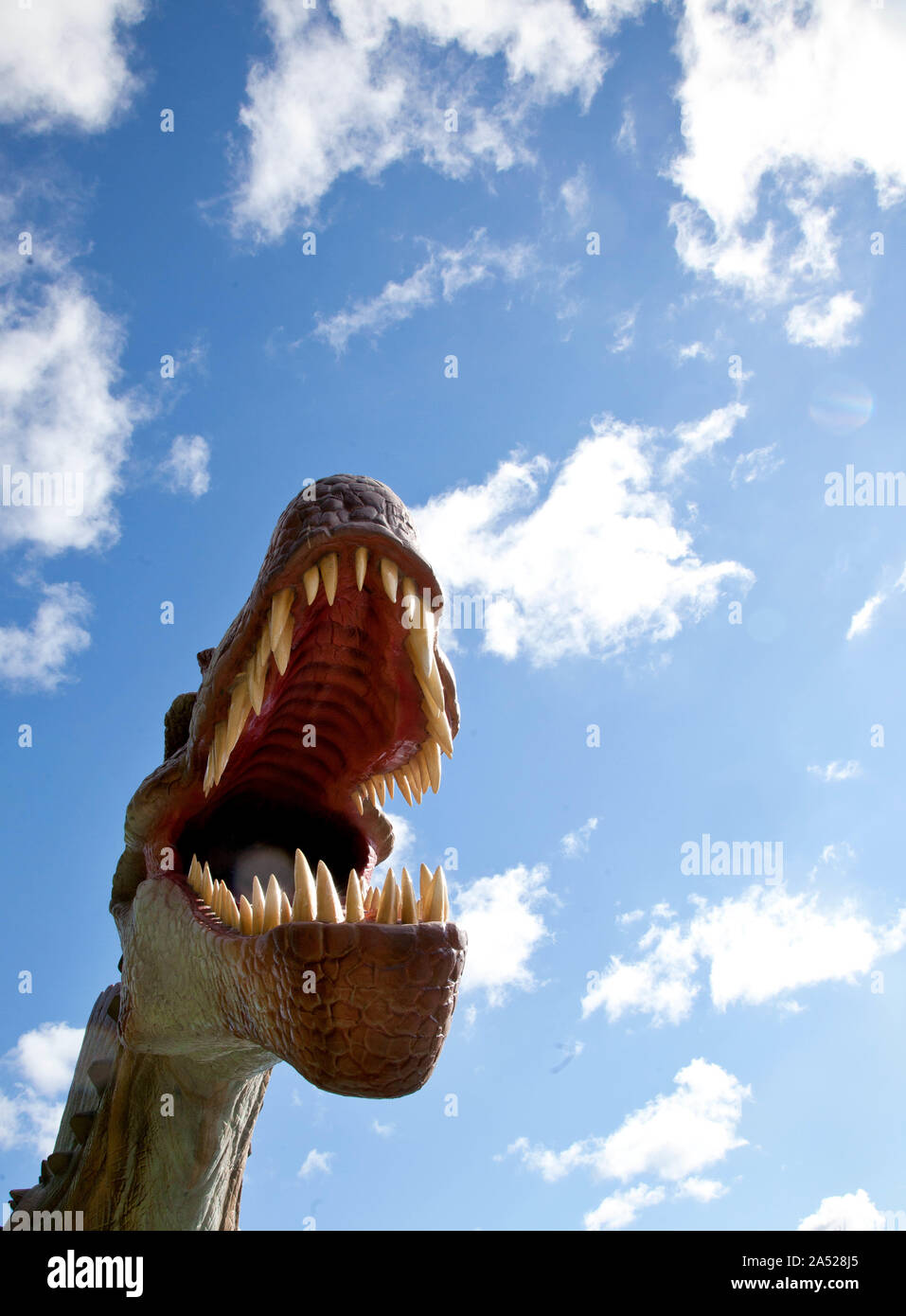 Dinosaurier Ausstellung des Universeums in Göteborg. Foto Jeppe Gustafsson Stockfoto