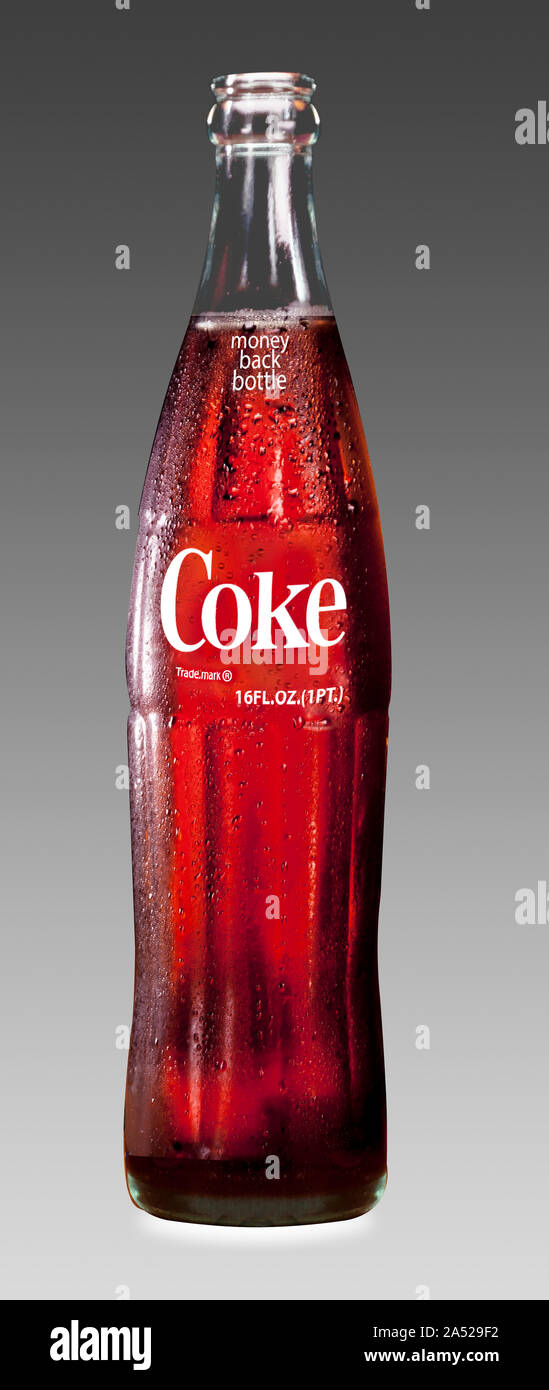 Cola Flasche Stockfoto
