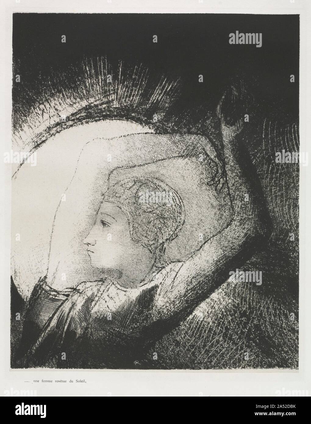 Der Apokalypse des heiligen Johannes: eine Frau, mit der Sonne bekleidet, 1899. Stockfoto
