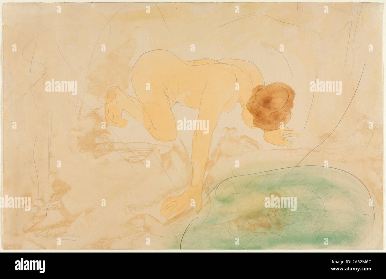 Die Reflexion, C. 1900-10. Stockfoto