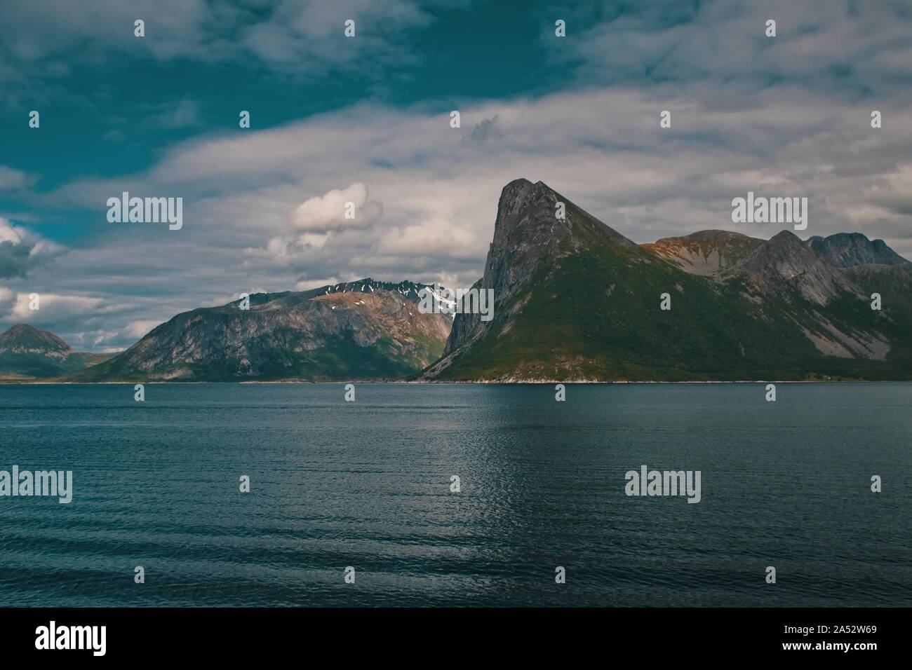 Insel Senja, Norwegen Stockfoto