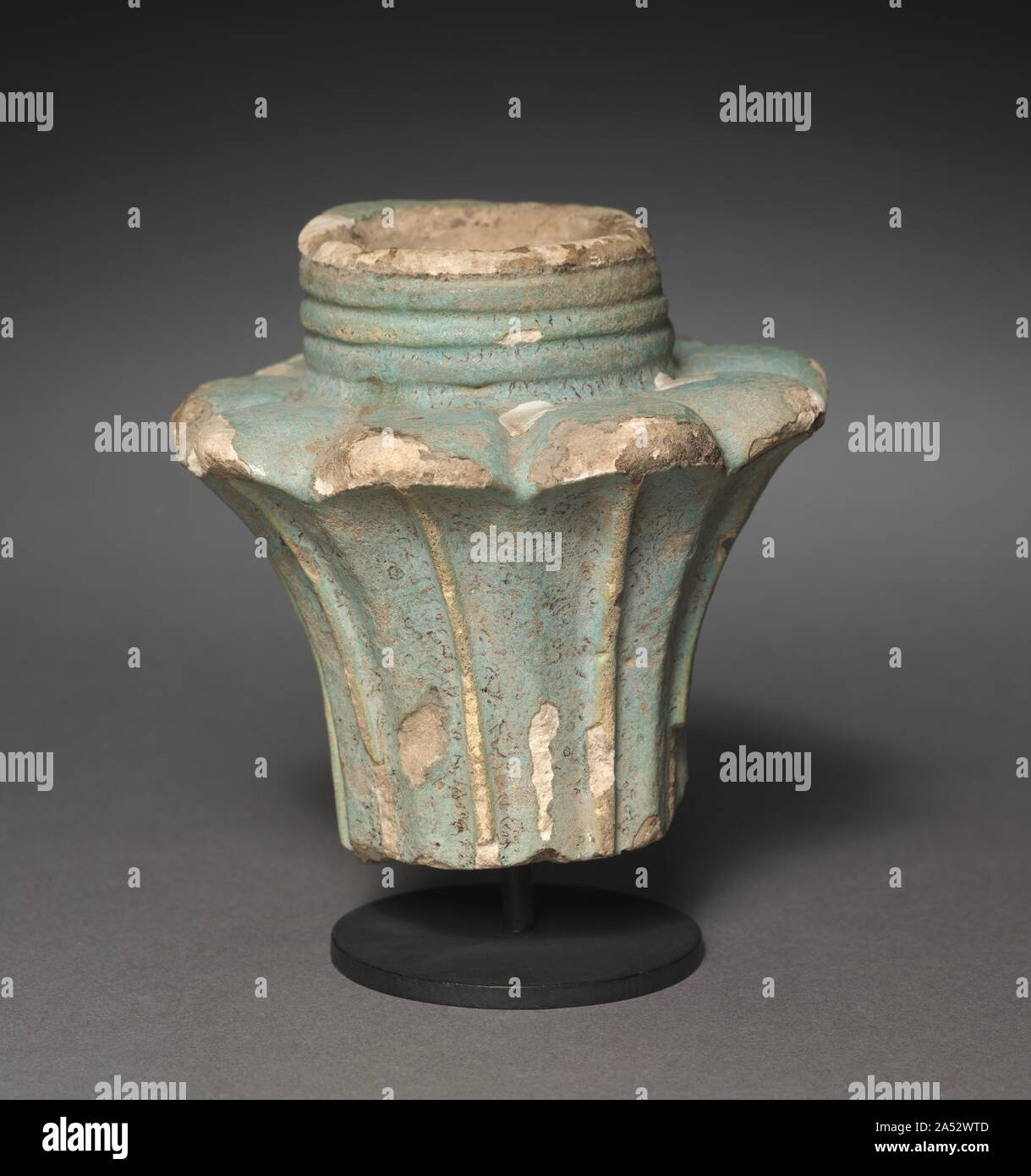 Votive Palm Spalte Kapital, 30 BC-AD 395. Stockfoto