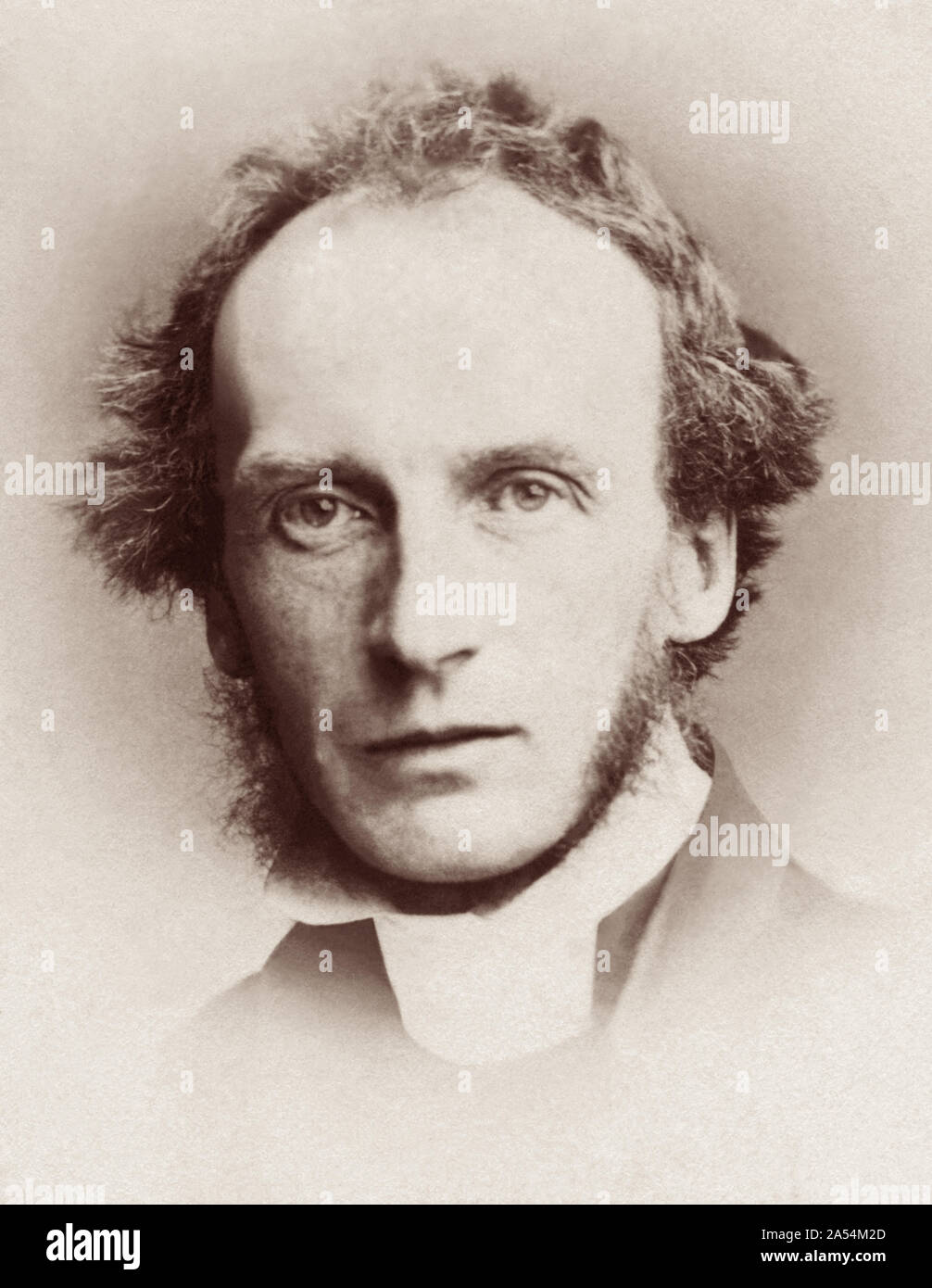 Frühe Porträt von Charles John ELLICOTT (1819-1905), englischer christlicher Theologe, akademische und Kirchenmann. Stockfoto