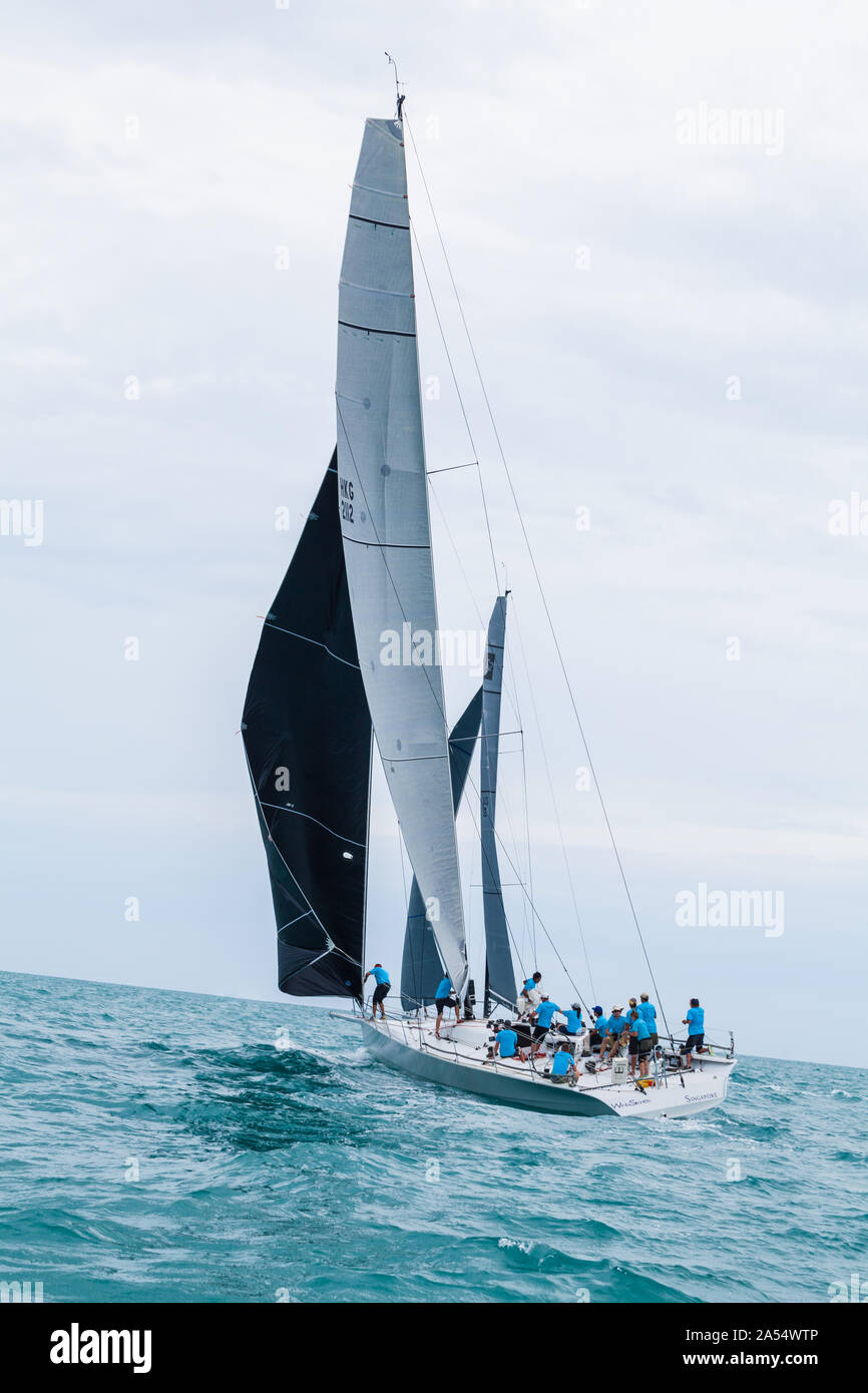 SAMUI REGATTA 2015, THAILAND - 26. Mai: Event am Chaweng Beach, Koh Samui, Thailand, 26. Mai 2015 Stockfoto