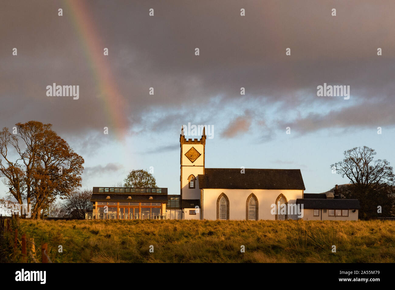 Killearn Village Hall Hochzeit und Veranstaltungszentrum und Drei Schwestern Backen Cafe, Killearn, Stirlingshire, Schottland, UK Stockfoto