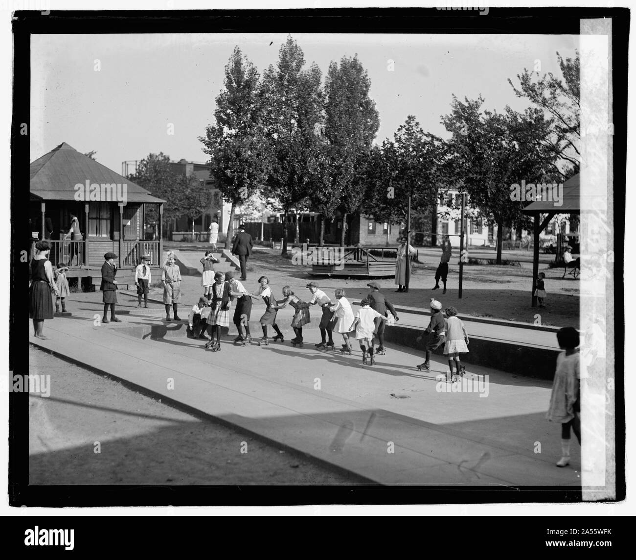 Virginia Ave. Spielplätze, 9/26/22. Stockfoto