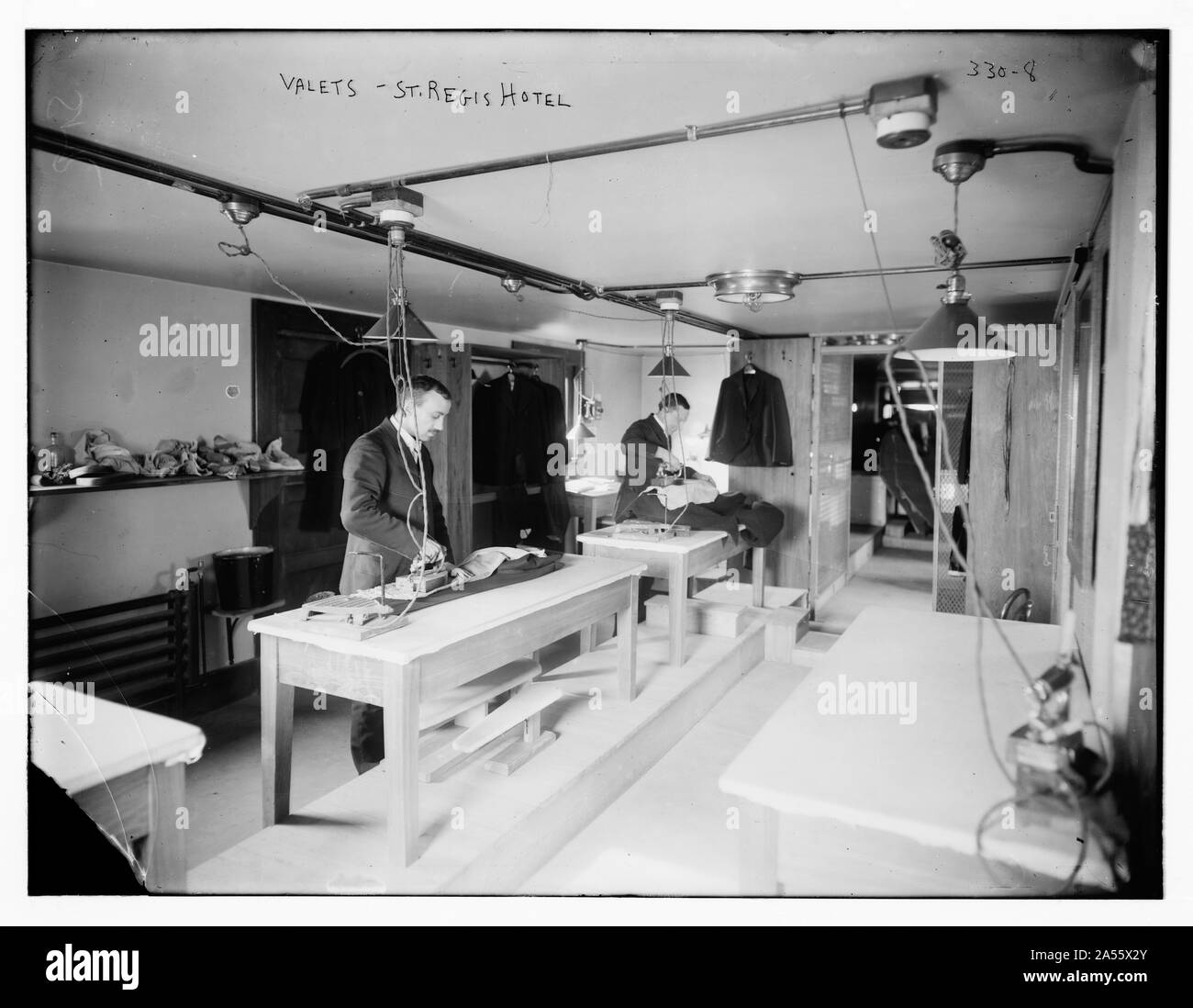 Parkservice: St. Regis Hotel Stockfoto