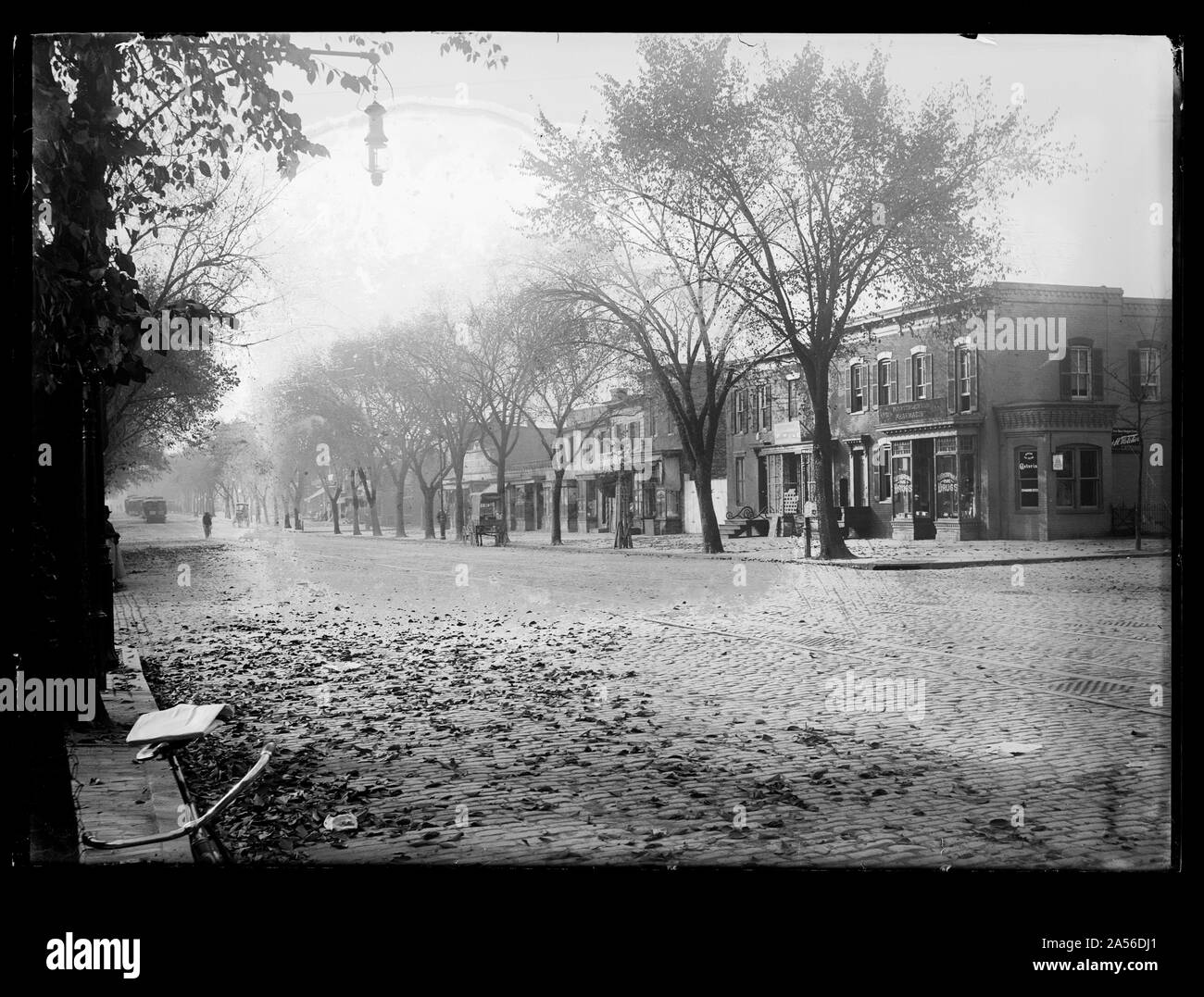 Blick nach Süden auf 4 1/2 (4.) Straße von I Straße an der K Street S.W. Stockfoto
