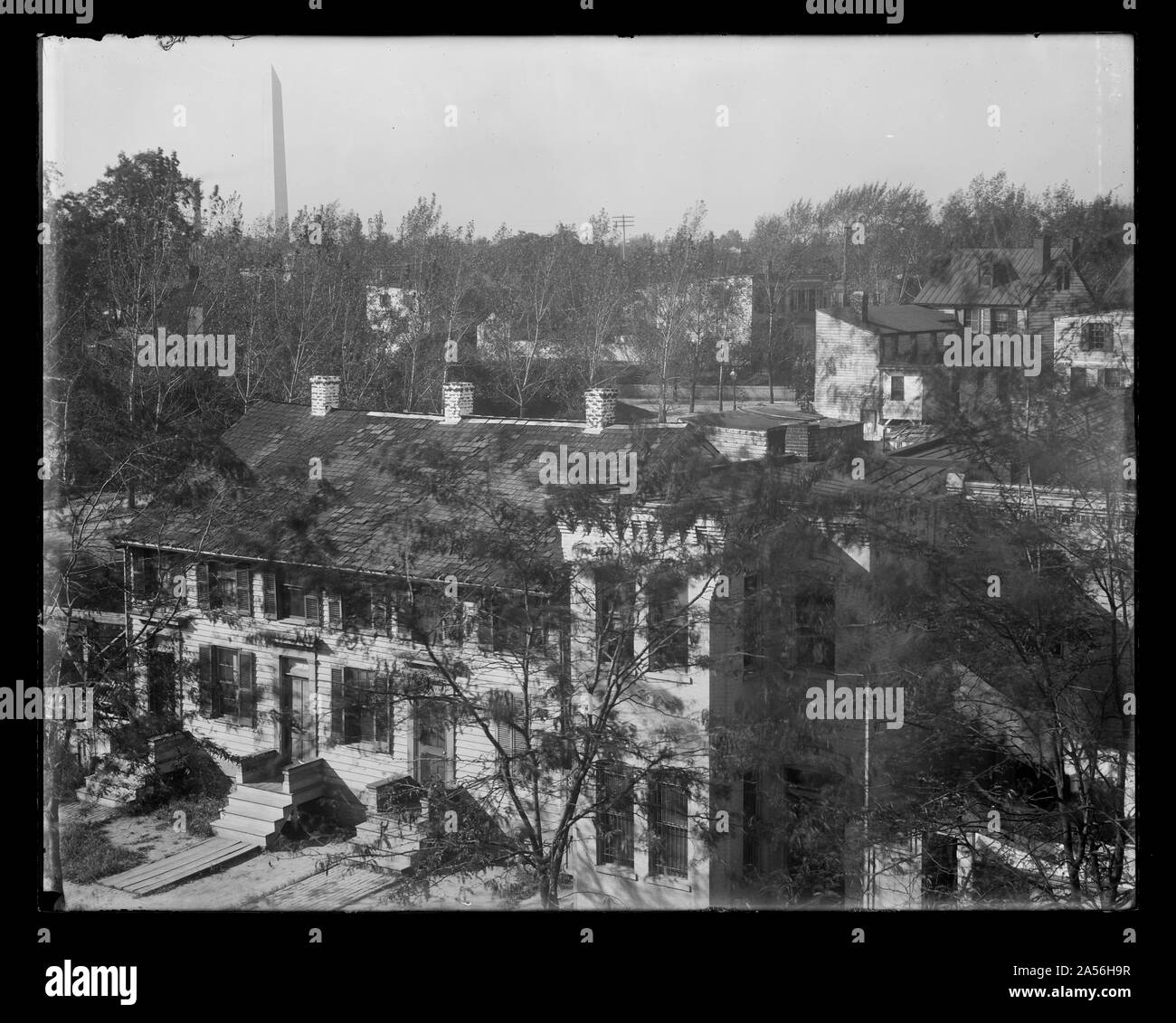 Blick auf ICH Straße an der 8th Street, S. W., Block zwischen I&H, 7. und 8., S.W., Blick nach Norden bis Nordwesten Stockfoto