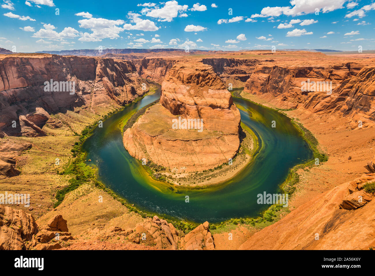 Horseshoe Bend, AZ. Stockfoto