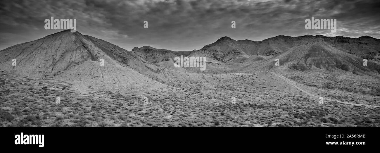 Mountain Bike Trail im Norden Fruita Wüste. Stockfoto