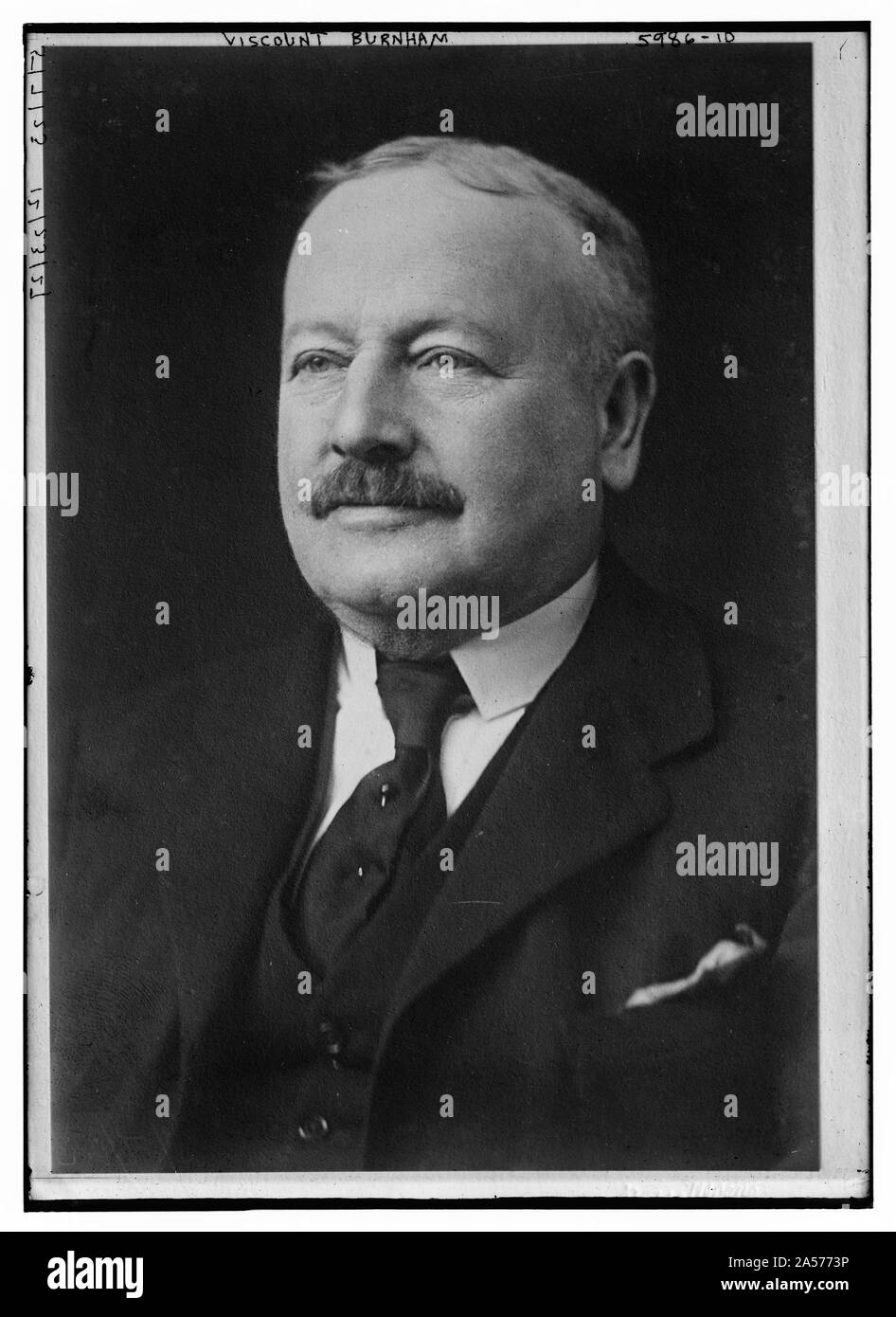 Viscount Burnham Stockfoto