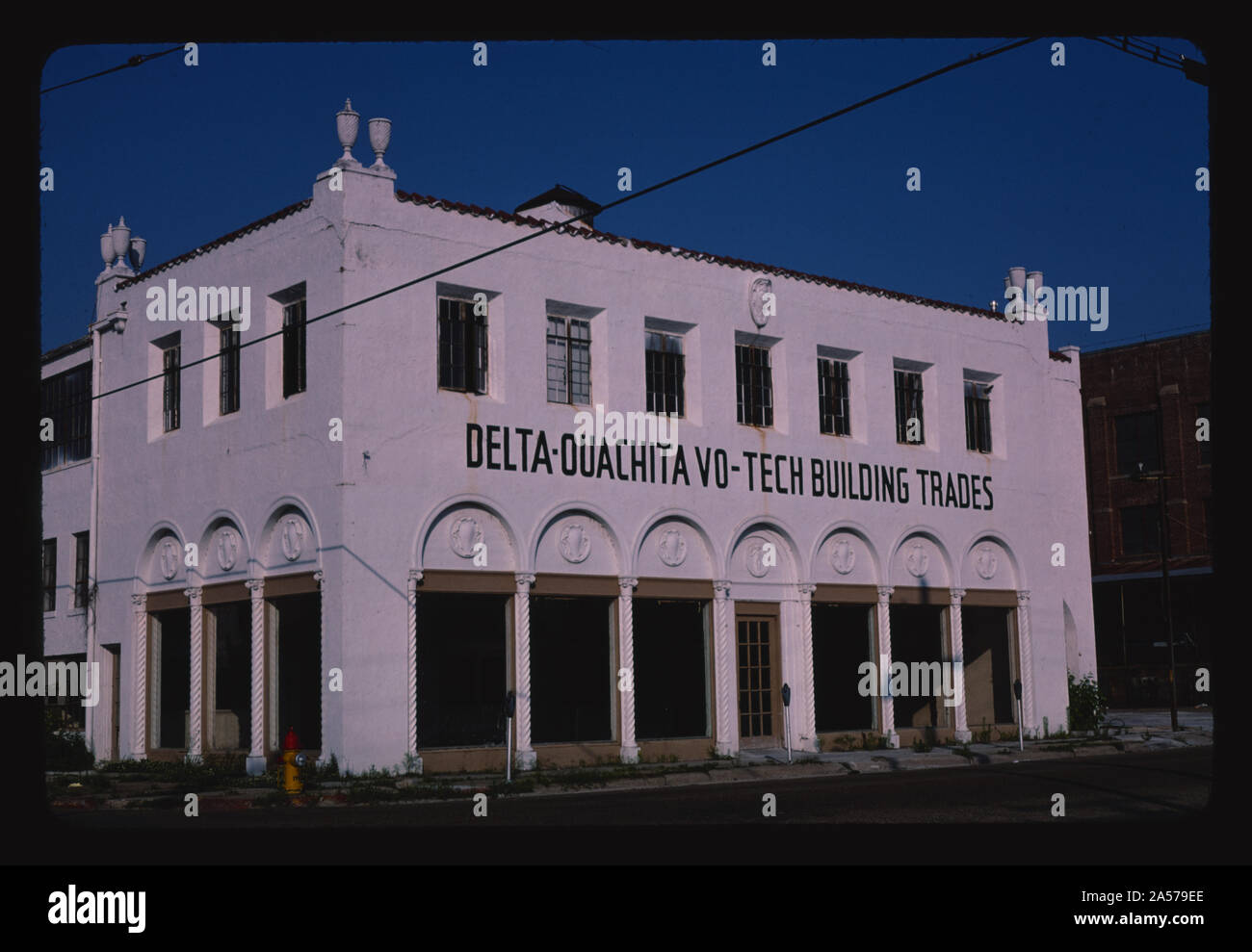 Vo-Tech Gebäude, Monroe, Louisiana Stockfoto