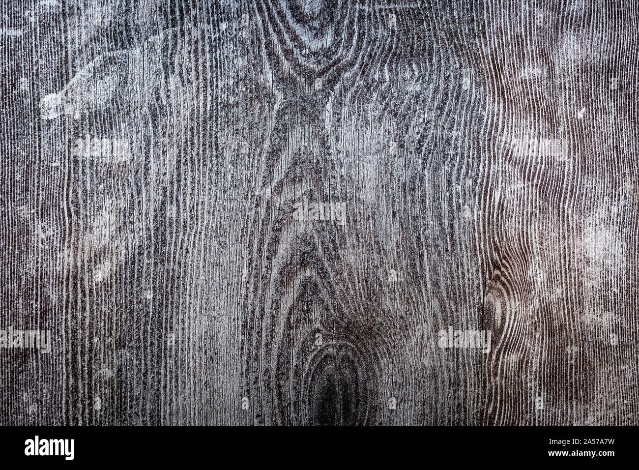 Rustikale grau Holz Hintergrund. grunge Hintergrund. geschlagene Holz dunkel grau Stockfoto