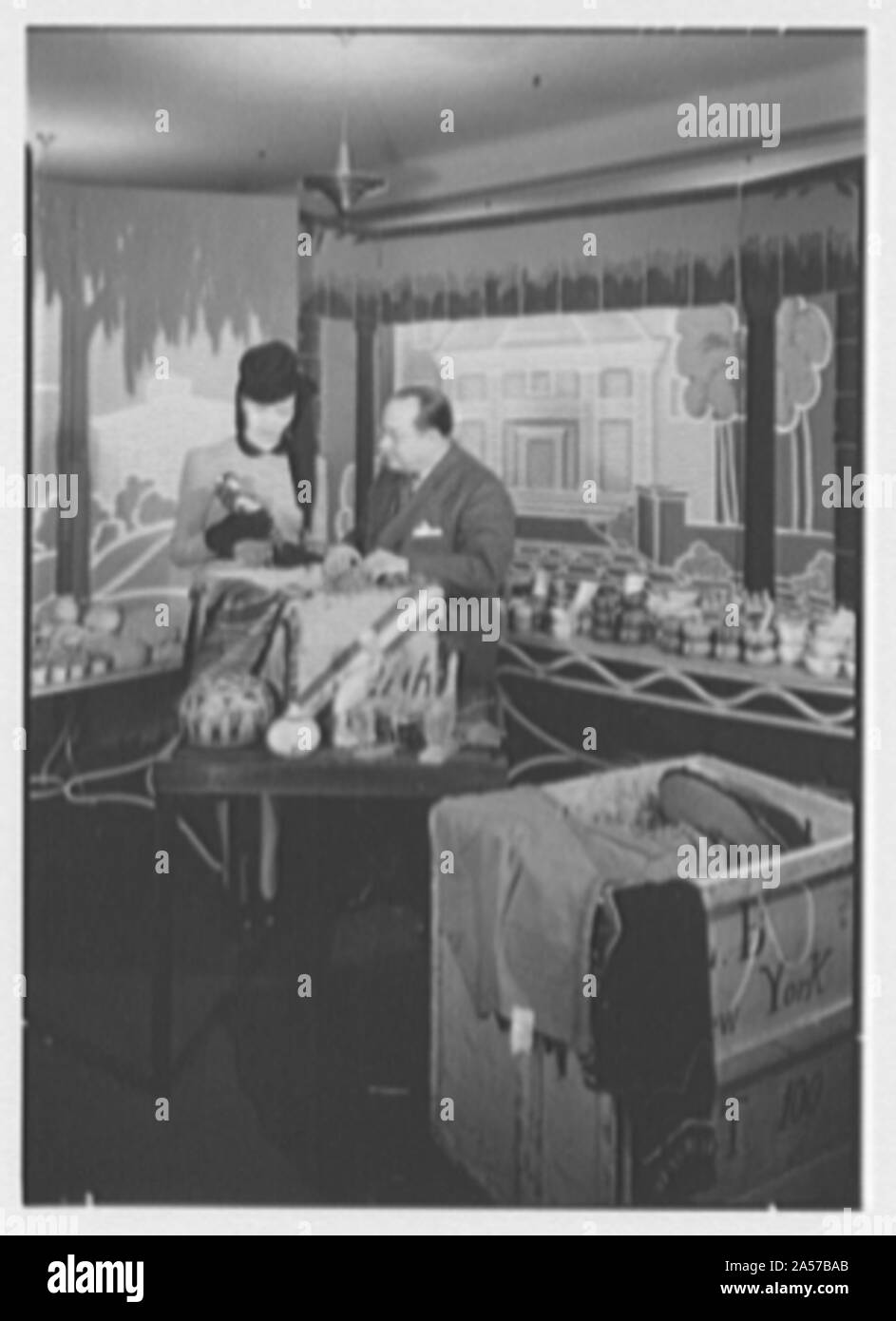 W. & J. Sloane, der 5th Avenue und 47th Street, New York City. Stockfoto