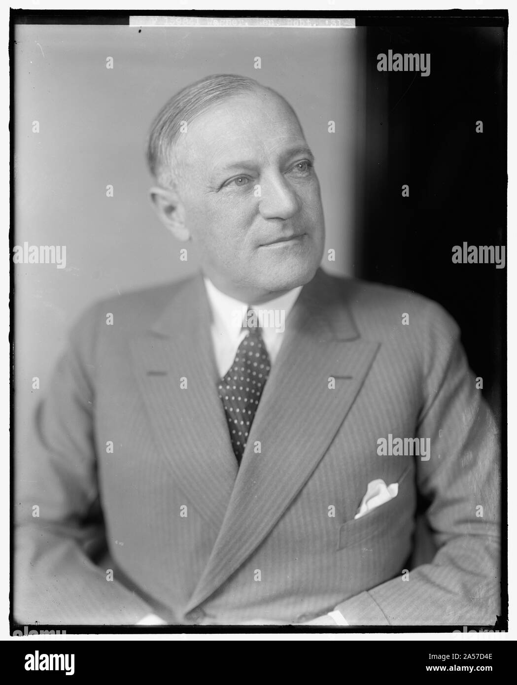 WAGNER, ROBERT. SENATOR Stockfoto