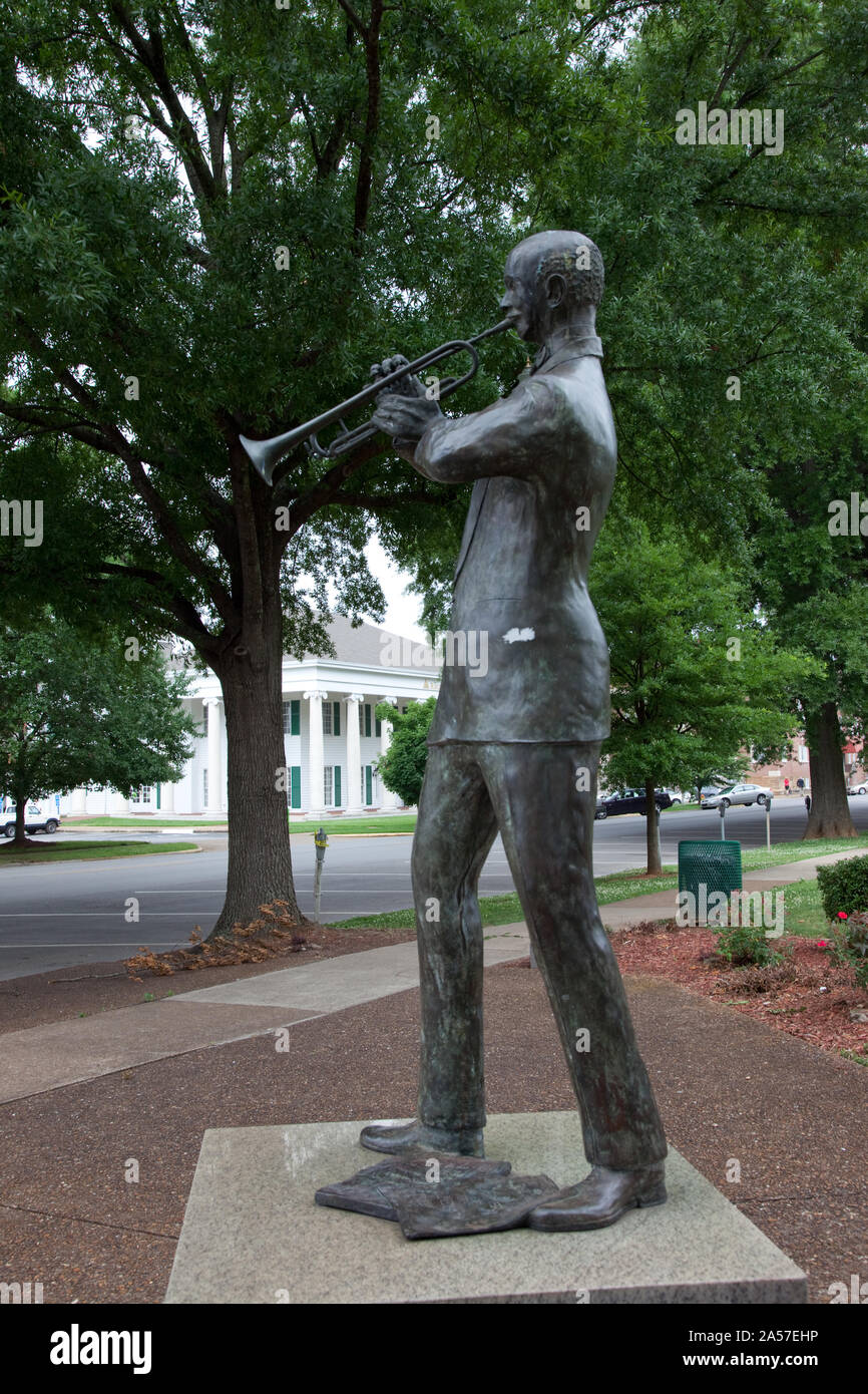 W.C. Handliche Statue in Florence, Alabama Stockfoto