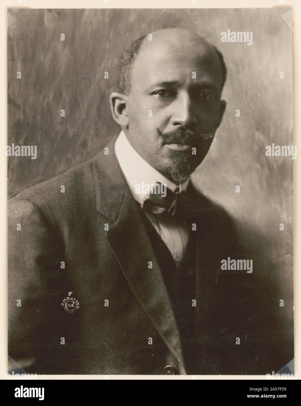 W.E.B. (William Edward Burghardt Du Bois, 1868-1963) Stockfoto