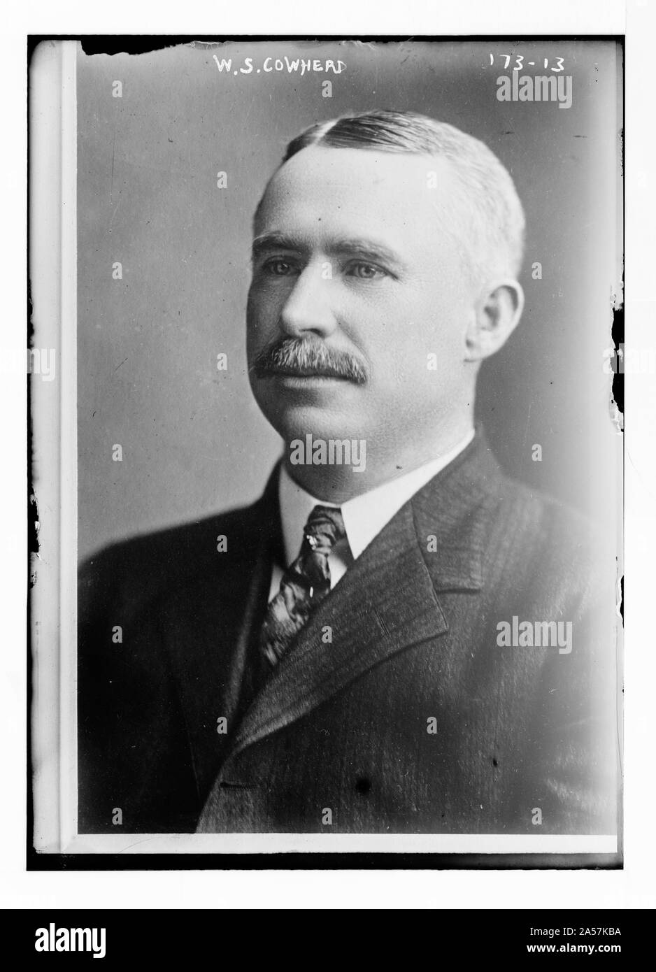 W.S. Hirtenjunge, portraitbüste Stockfoto