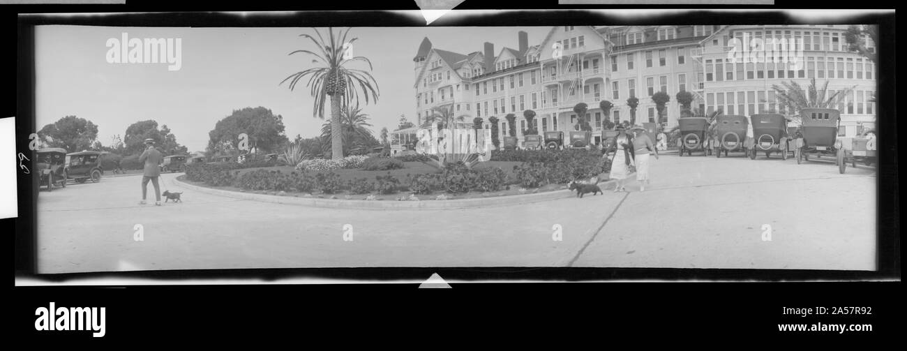 Wenige Hunde im Hotel in Kalifornien Stockfoto